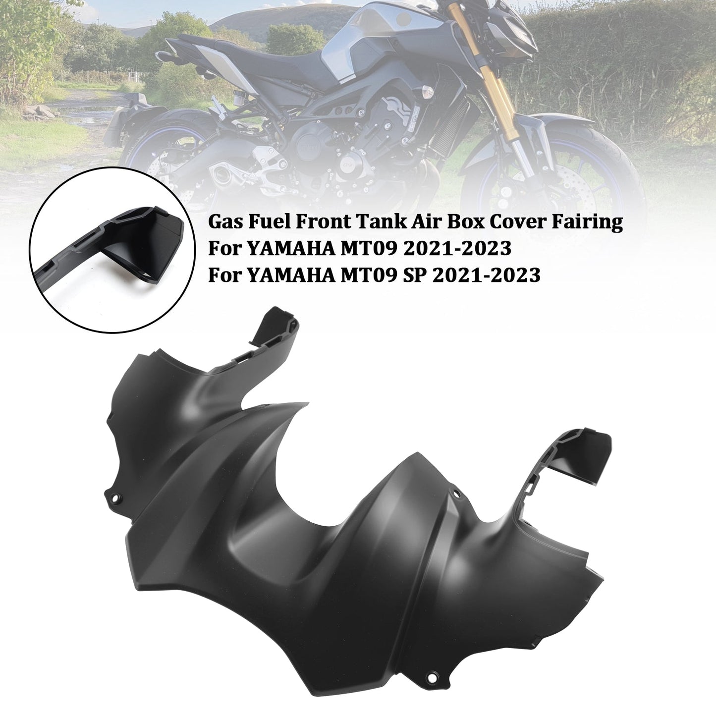 2021-2023 YAMAHA MT-09 MT09 SP Fronttank Airbox Abdeckung Verkleidung