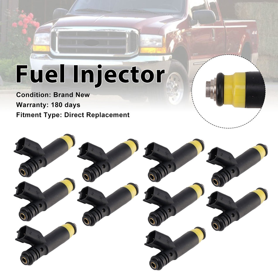 10 Stück Einspritzdüsen für Ford F-450 Super Duty 6.8L V10 2005-2016 BC3E-CA