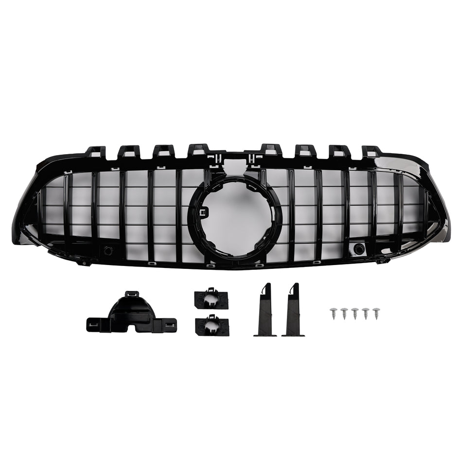 GT-Style Front Bumper Grille Grill Für Mercedes Benz A-Class W177 2019-2023