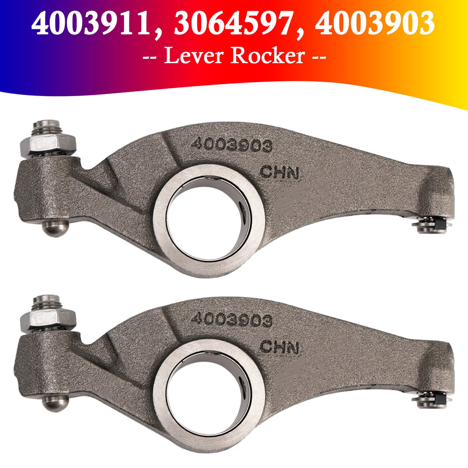 2x Neue Hebelwippe für Cummins 4003911 3064597 4003903