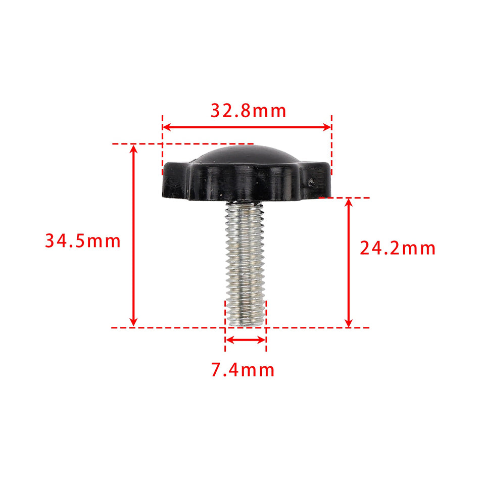 4x Sattelschloss Befestigungsschrauben Diebstahlsicherung Befestigungssatz Für Touring 93-18