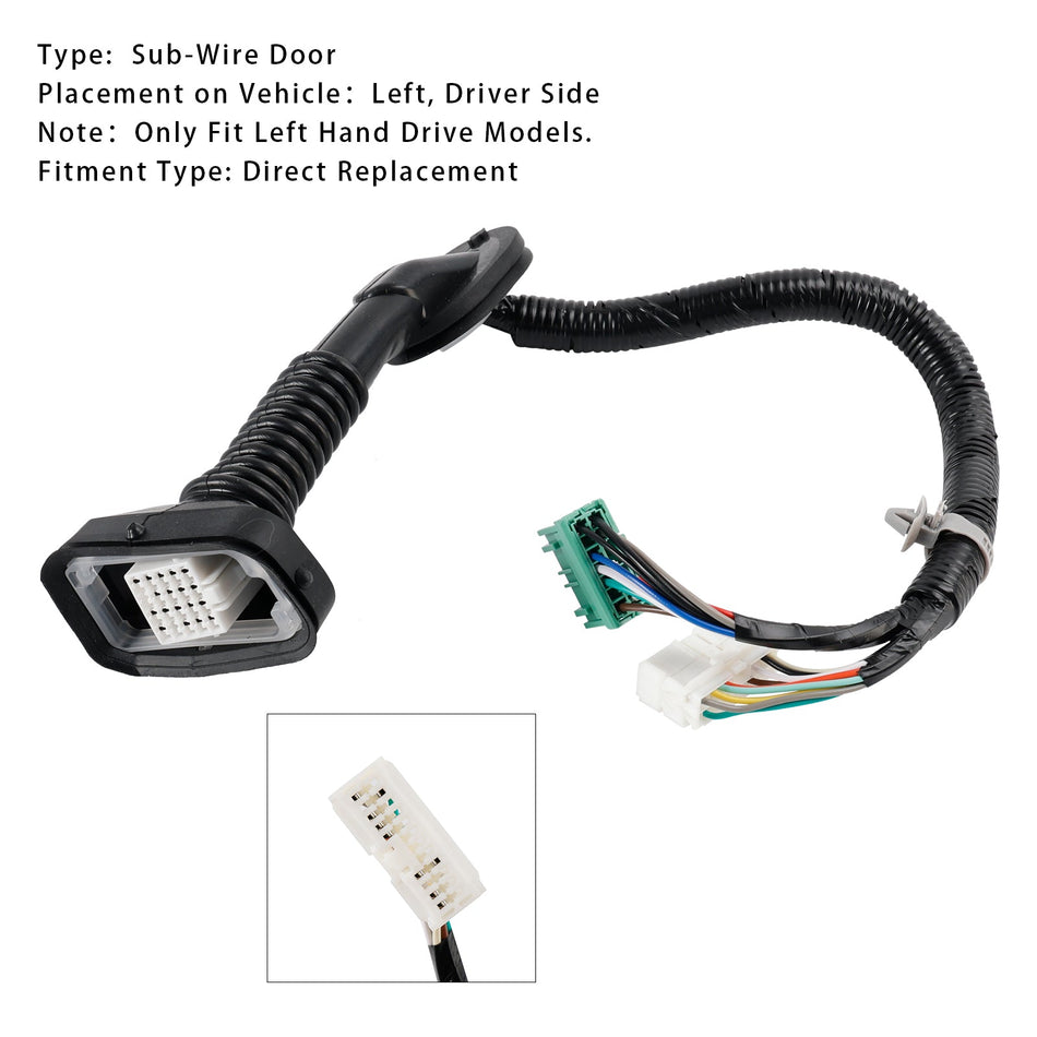 2007–2009 Acura MDX Fahrerseite Unterdraht Tür 32757-STX-A00