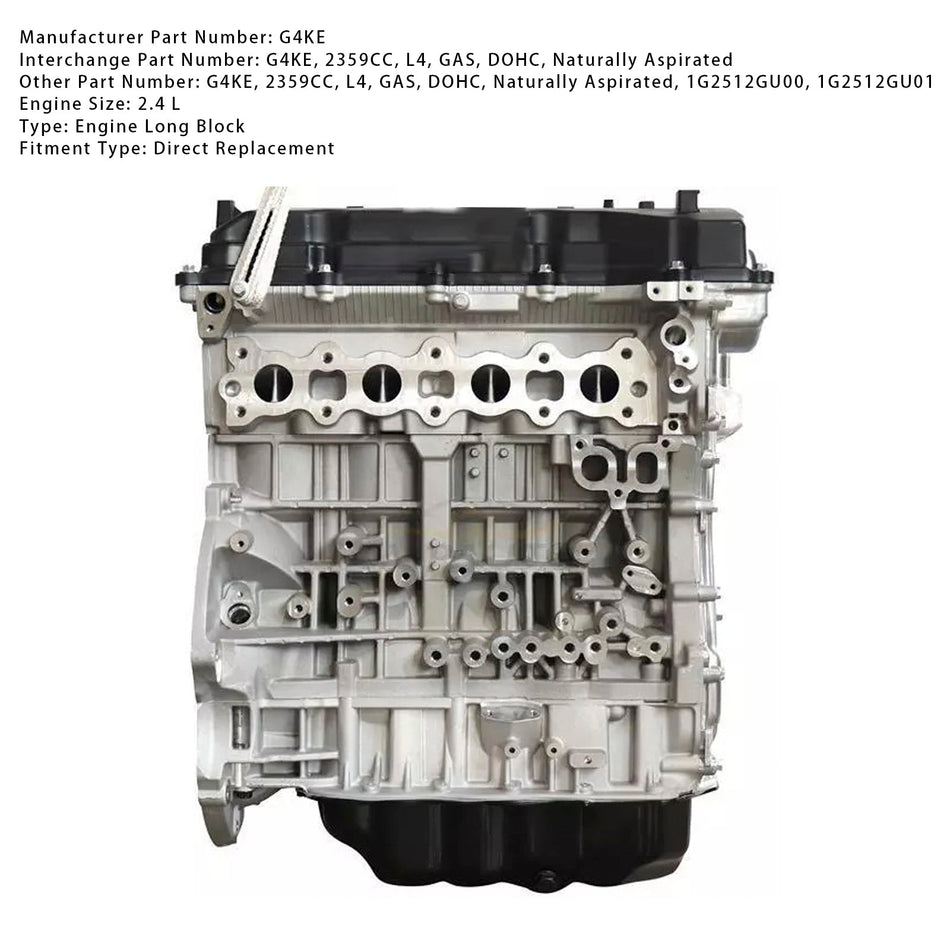 G4KE Lange Block Motor Montage Für Hyundai Santa Sonata Tucson 2,4 L 2007-2021
