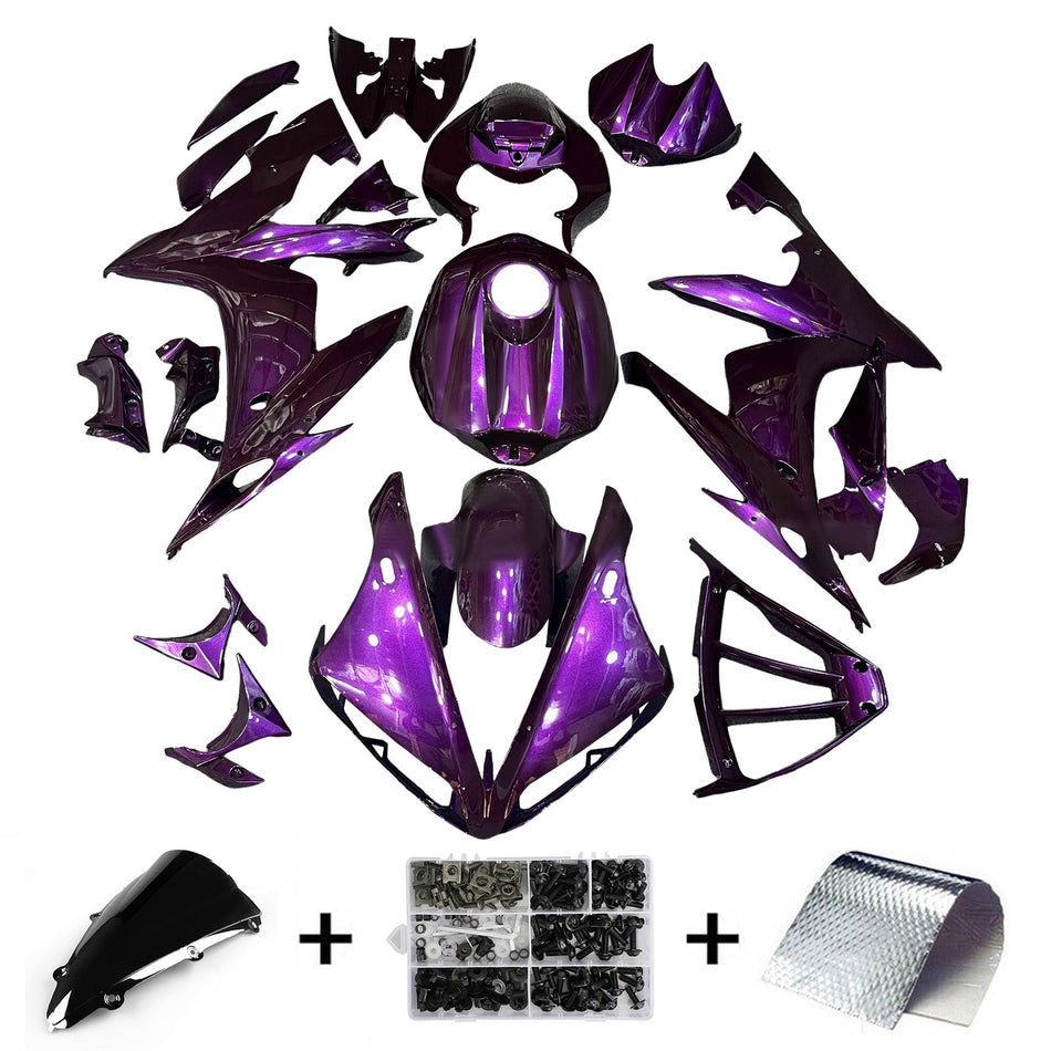 Injection Verkleidung Kit Karosserie Kunststoff ABS Für Yamaha YZFR1 YZF-R1 2004-2006