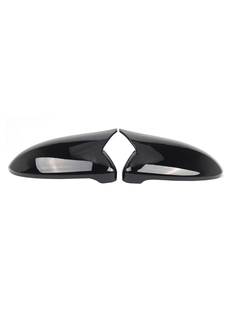2pcs Gloss Black Door Wing Mirror Cover Caps Casing Für VW Golf MK7 2015-2019