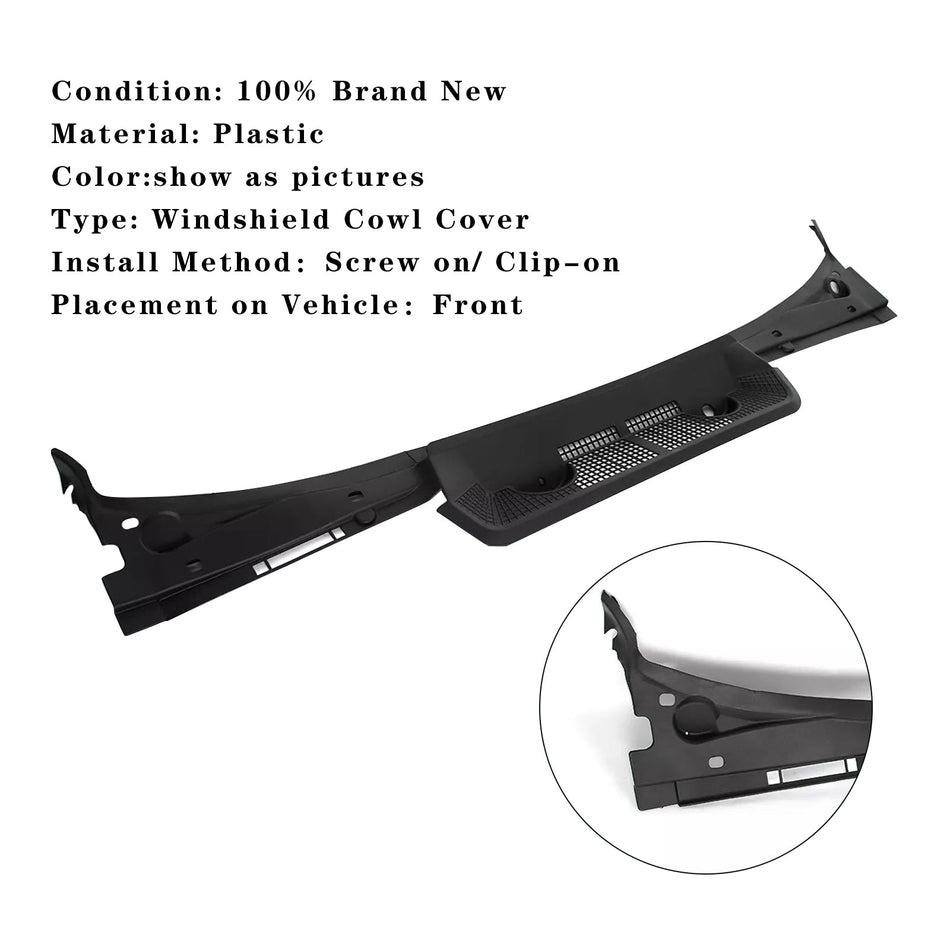 Windschutzscheibe Wiper Vent Gugel Grille Panel Für BMW E36 Cabrio Coupe