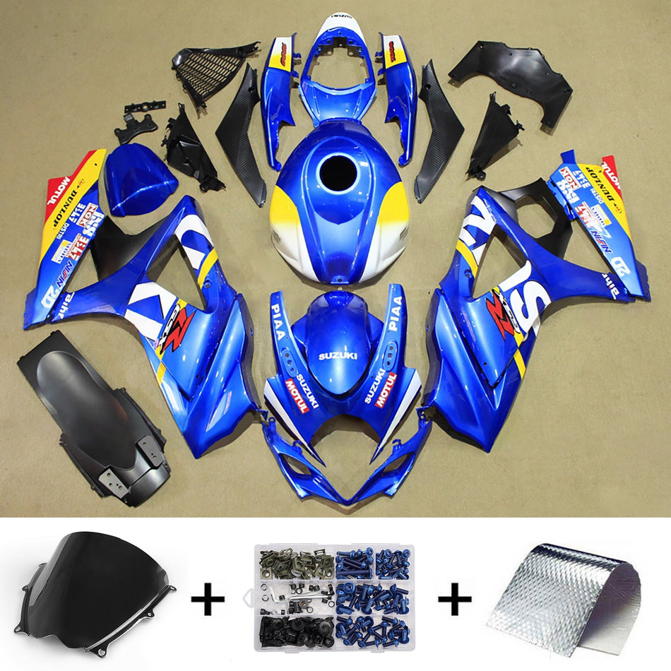 Verkleidungssatz aus ABS-Kunststoff für Suzuki GSXR1000 2007-2008 K7