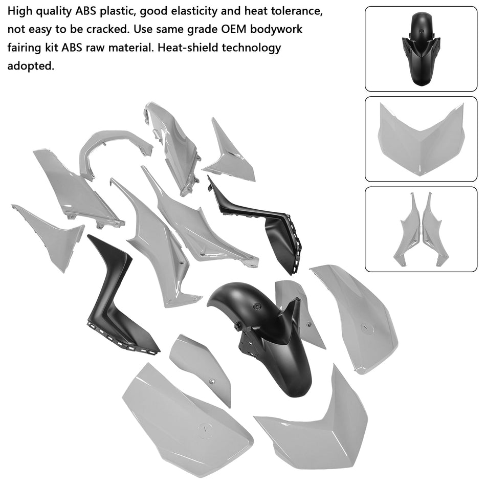 2023–2024 Yamaha X-MAX 300 XMAX Einspritz-ABS-Karosserieverkleidungssatz 13#