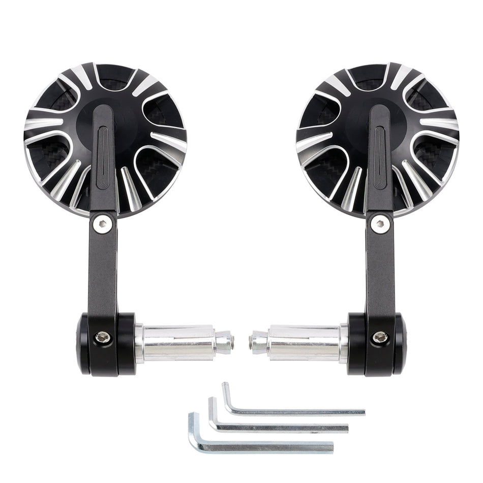 CNC-Lenkerendspiegel-Set für Aprilia RS660 Tuono 660 RSV4 Tuono V4 Dorsoduro
