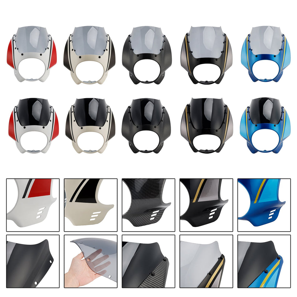 2022–2025 Yamaha XSR900 Scheinwerferverkleidung Windschutzscheibe