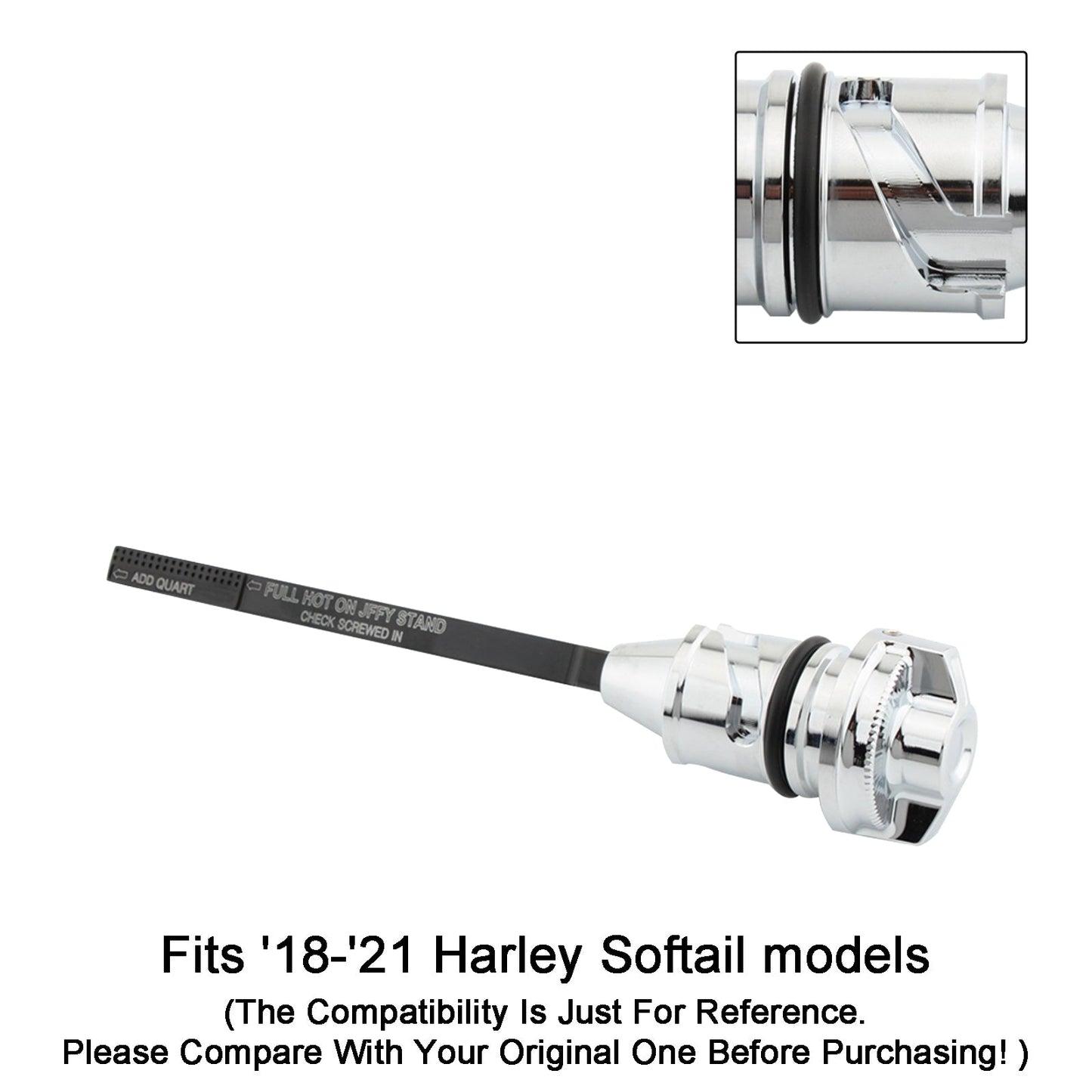 Ölmessstab-Tankdeckelstopfen für Softail Breakout Standard Heritage Classic