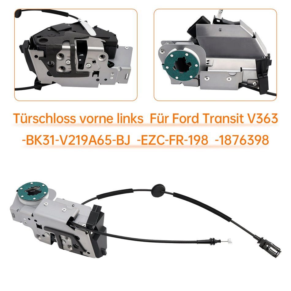 2013–2018 Ford Transit V363 Bus FAD, FBD 2.2 TDCi Türschloss vorne links BK31-V219A65-BJ
