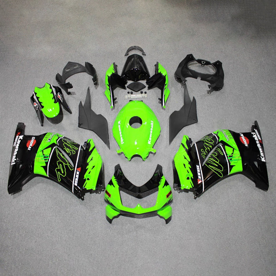 Verkleidungssatz aus ABS-Kunststoff, passend für Kawasaki EX250 Ninja250R 2008-2012