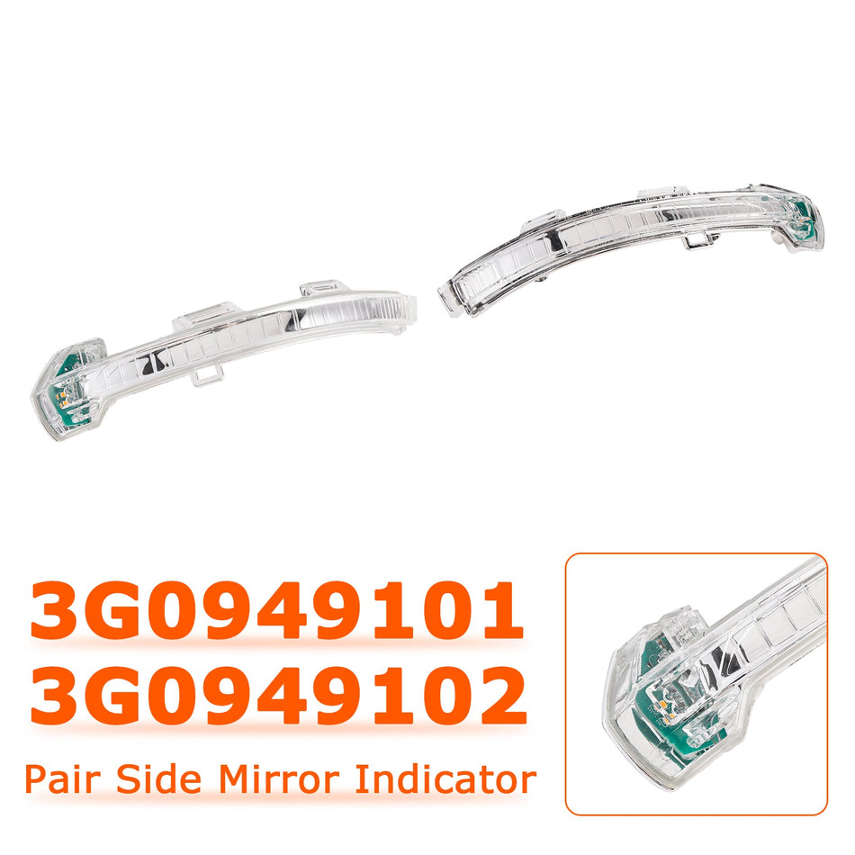 2x LED-Blinker für Außenspiegel für VW Passat B8 2015-2020