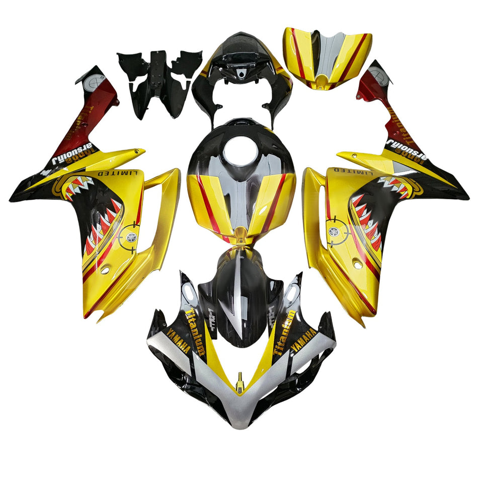Injection Verkleidung Kit Karosserie Kunststoff ABS Für Yamaha YZFR1 YZF-R1 2007-2008