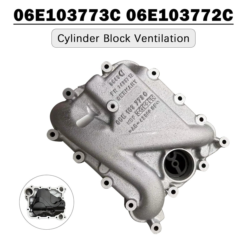 06E103773C 06E103772C Zylinderblockentlüftung für Audi A4 S6