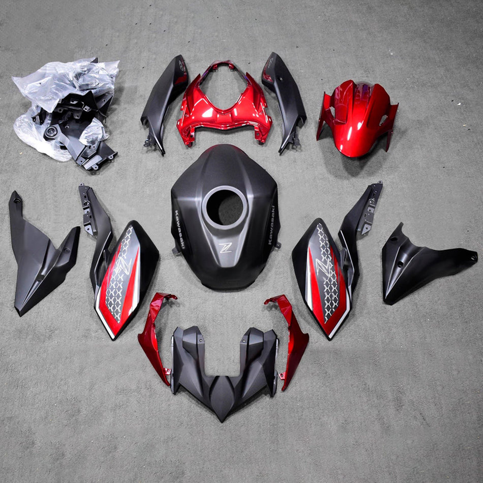 Verkleidungssatz aus ABS-Kunststoff, passend für Kawasaki Z400 2018-2024