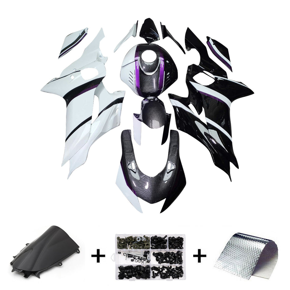 Injection Verkleidung Kit Karosserie Kunststoff ABS fit Für Yamaha YZF-R6 2017-2023