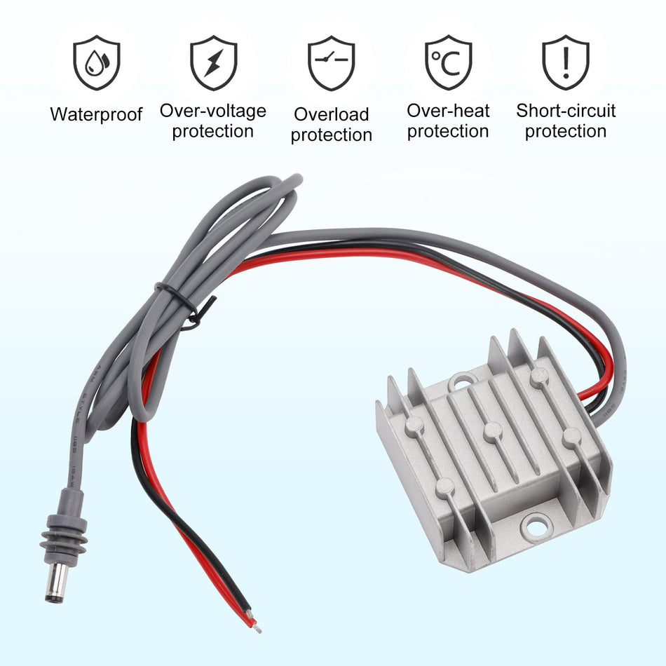 Mini-Aufwärtswandler mit Gleichstromkabel, 12 V/24 V auf 30 V, 3,5 A, 105 W
