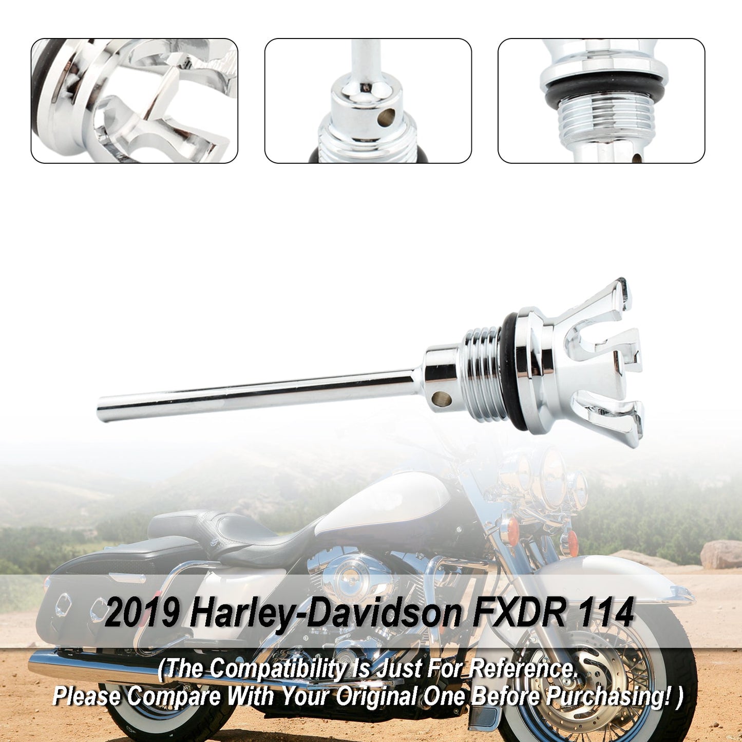 Ölmessstab Tankdeckel Stecker Fit Für Softail Road Glide 1105-0022