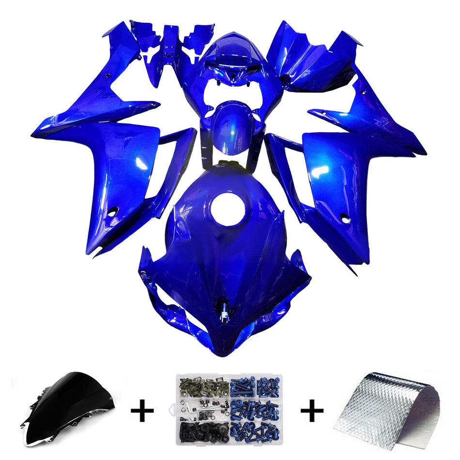 Injection Verkleidung Kit Karosserie Kunststoff ABS Für Yamaha YZFR1 YZF-R1 2007-2008
