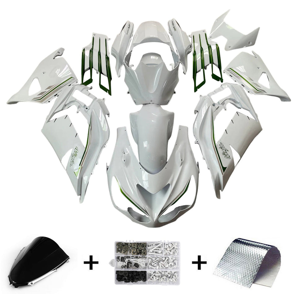2012-2022 Kawasaki ZX14R ZZR1400 Einspritzverkleidungssatz Karosserie