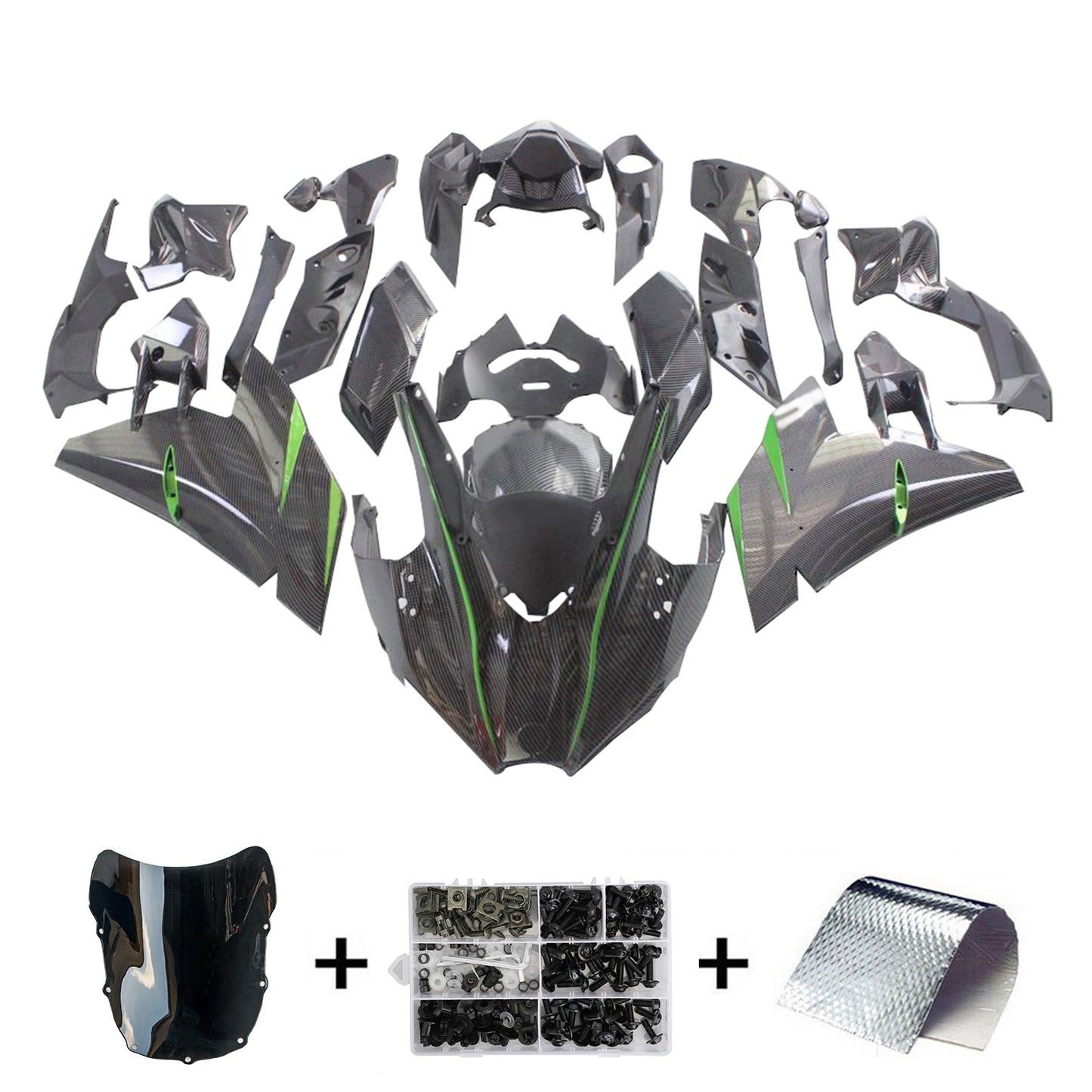 2015-2022 Kawasaki Ninja H2 Einspritzverkleidungssatz Karosserie ABS