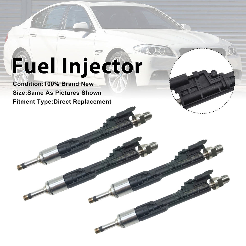 2014–2019 Für BMW X6 F16/F86 M / xDrive50i 4,4L V8 4 Stück Einspritzdüsen 62858
