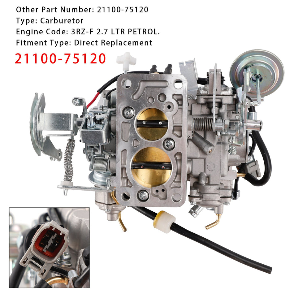 1997-2001 Toyota Hilux 2.7 Vergaser 21100-75120 LTR 3RZ-F
