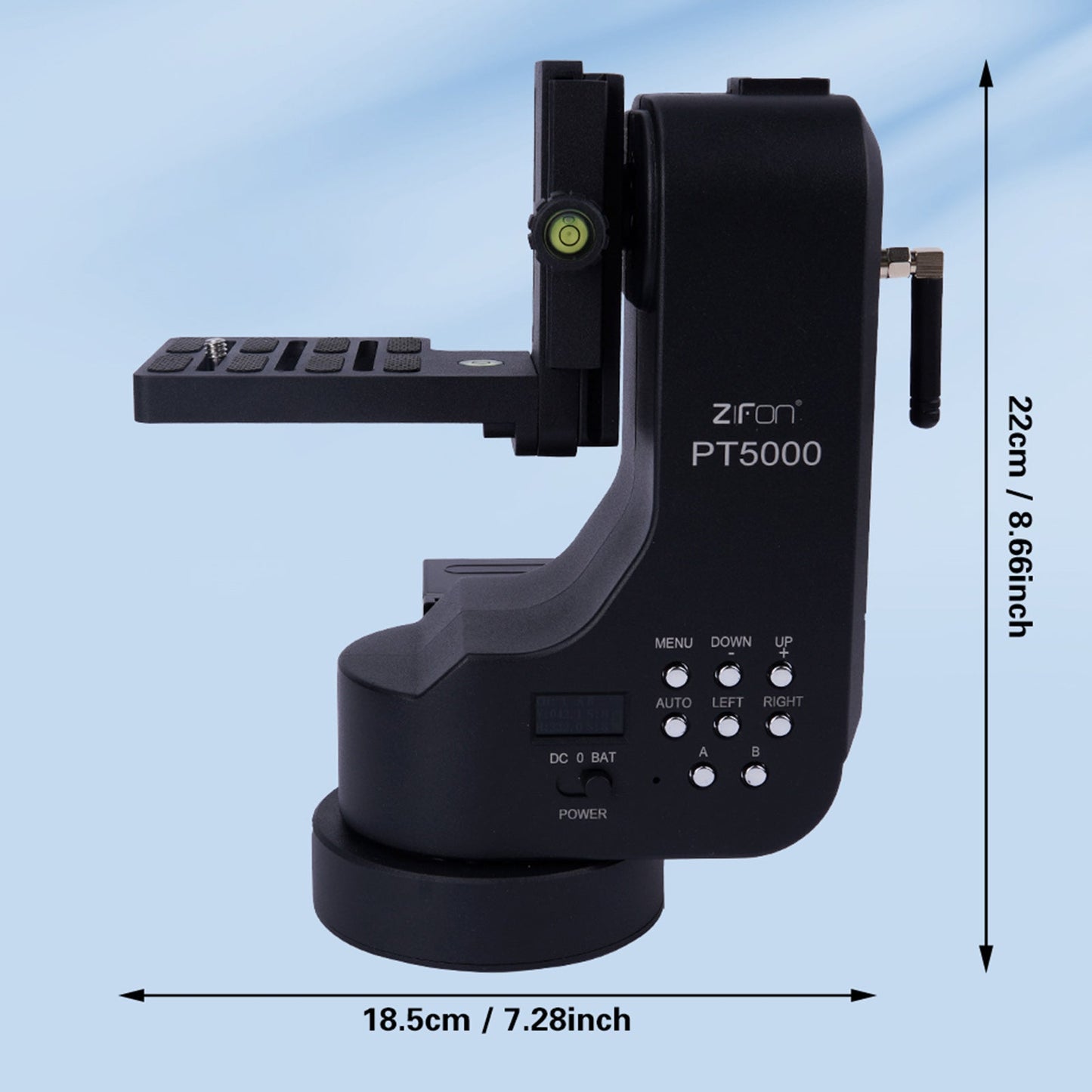 PT-5000 Kamera Fernbedienung Elektrische Cloud Plattform Dual Achse Micro Slr Telefon