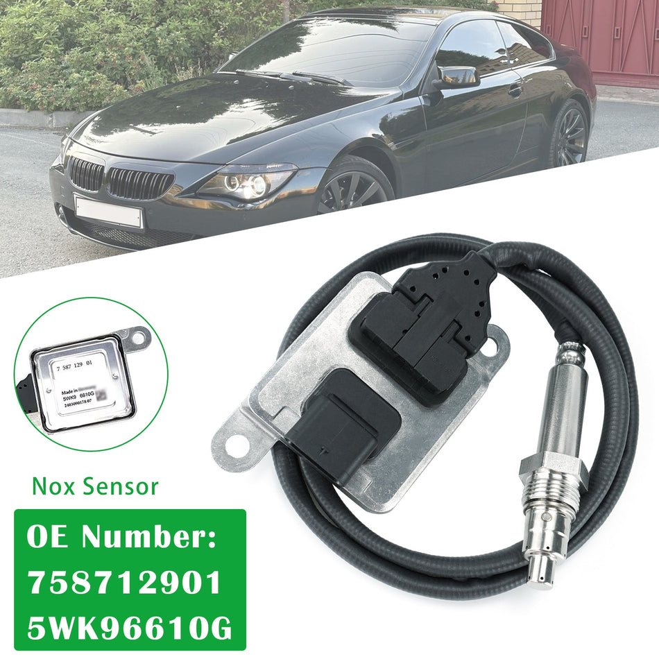 NOx-Sensor 758712901 5WK96610G für BMW E90 E91 E93 E60 E61 E63 E64 325i 330i 525i 530i 630i