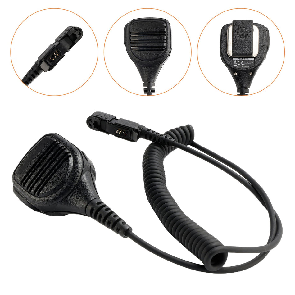 P6600-SM08 Mikrofon-Lautsprecher PMMN4076A für XPR3300 XIRP6600 MTP3150 MTP3250