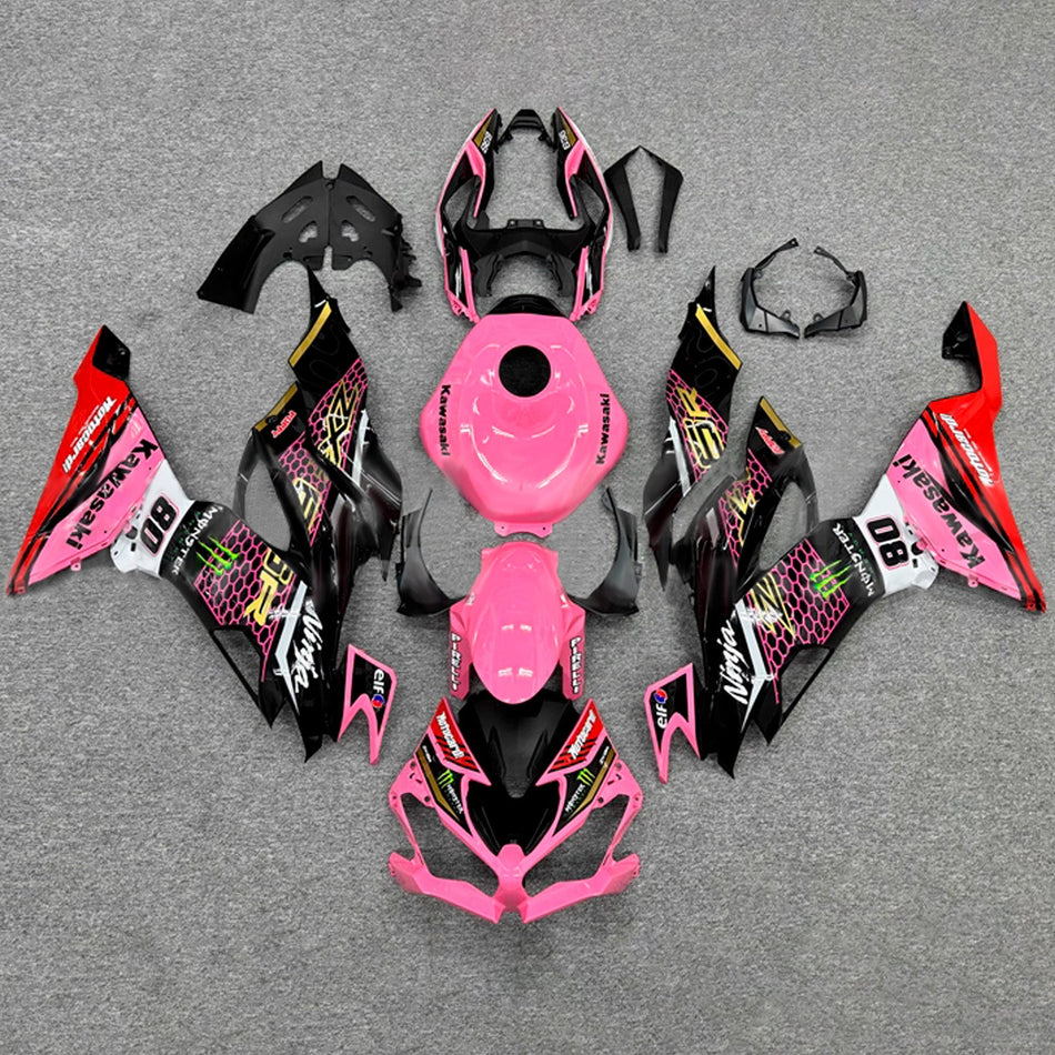 Verkleidungssatz aus ABS-Kunststoff, passend für Kawasaki ZX6R 2019-2023