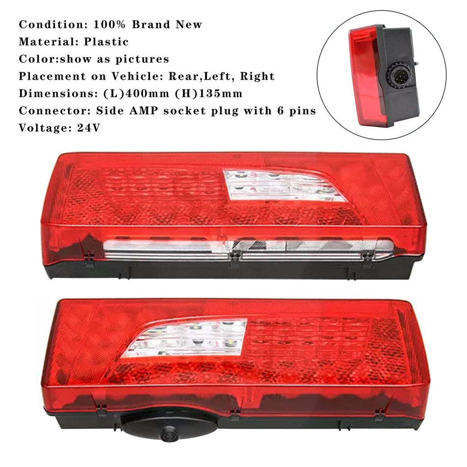 2x LED-Rückleuchten 2380955+2241859 Für LKW der SCANIA RPGLS-Serie