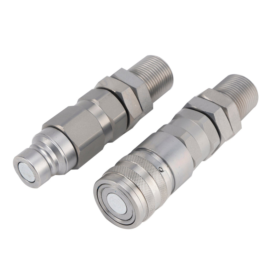 Hydraulischer Flachflächenkoppler-Kit KV14216 AT312470 für John Deere 250 315 326D