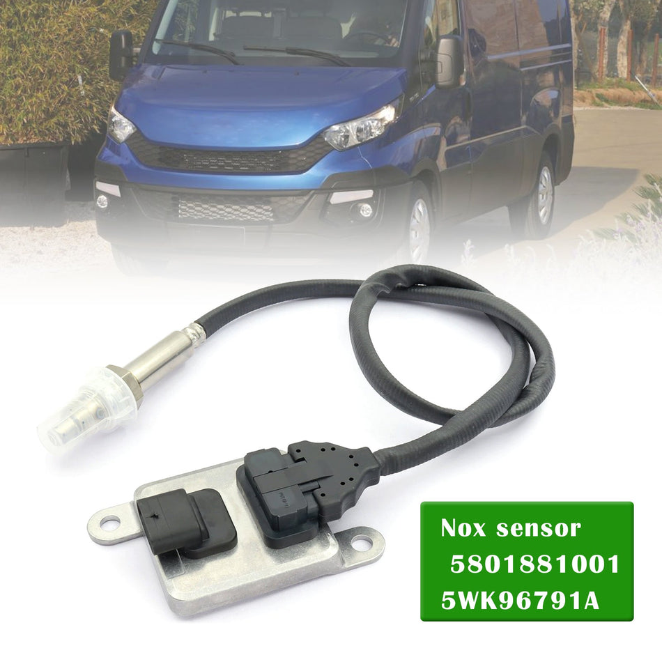 Stickoxid-Sensor (NOx) für Iveco Daily MK6 VI 3.0 Diesel 24V (2014–2018), Teilenummer: 5801881001, Teilenummer: 5WK96791A