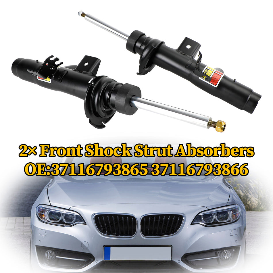 2× Front Shock Strut Absorbers für BMW 3 F30 320i 328i 37116793865 37116793866