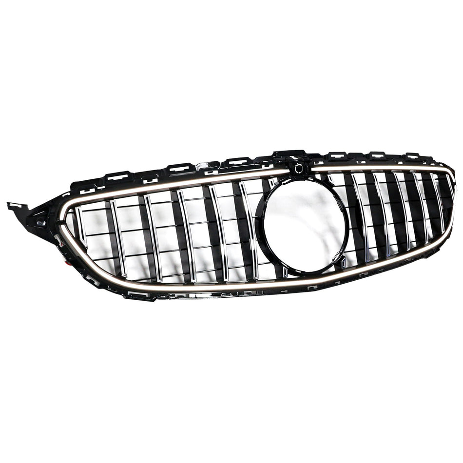 2015-2021 Mercedes W205 C250 C300 mit LED Chrom Frontstoßstangengrill