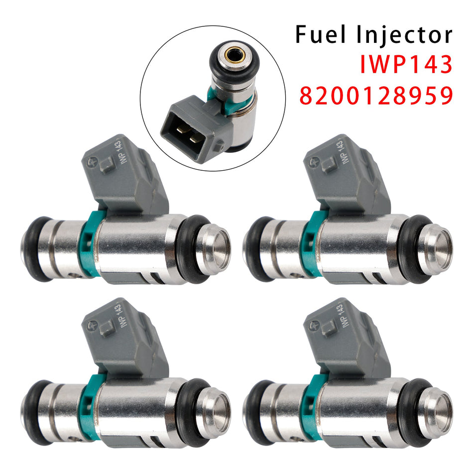 4 Stück Kraftstoffeinspritzdüsen für Renault Clio, Scenic, Megane, Nissan Platina, Aprio IWP143
