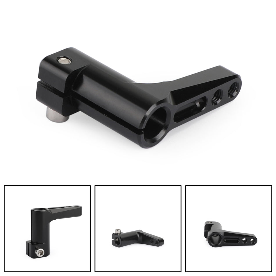 CNC Schalthebel Schaltwelle Lever Schwarz für Honda MSX 125 Grom Bj.2013-2020