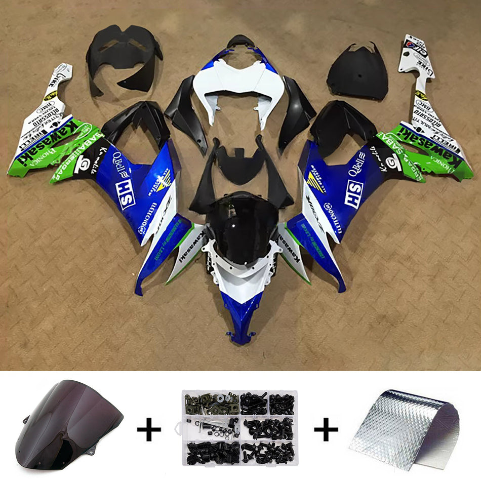 Verkleidungssatz aus ABS-Kunststoff, passend für Kawasaki ZX10R 2008-2010