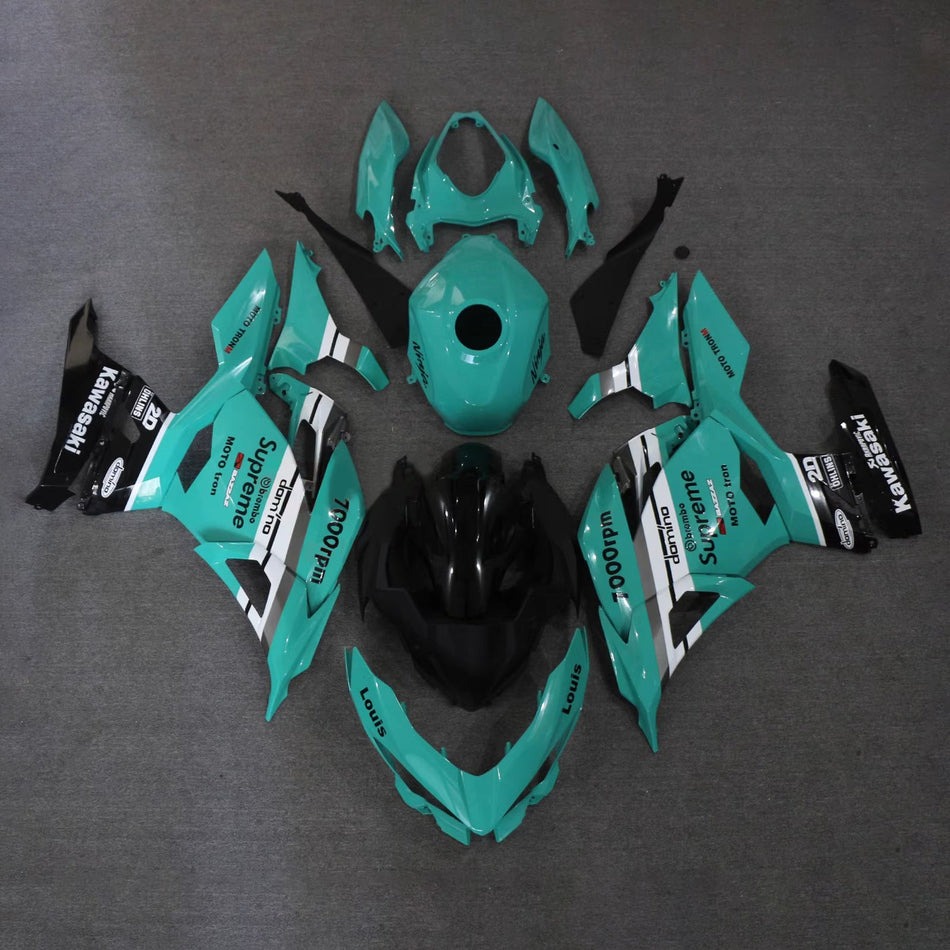 Verkleidungssatz aus ABS-Kunststoff, passend für Kawasaki EX400 Ninja400 2018-2024