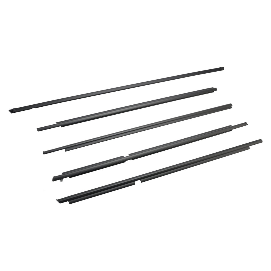 2003-2009 Toyota 4Runner 5-teiliges Tür-Gurt-Dichtungsprofil 68161-35060 68163-35030