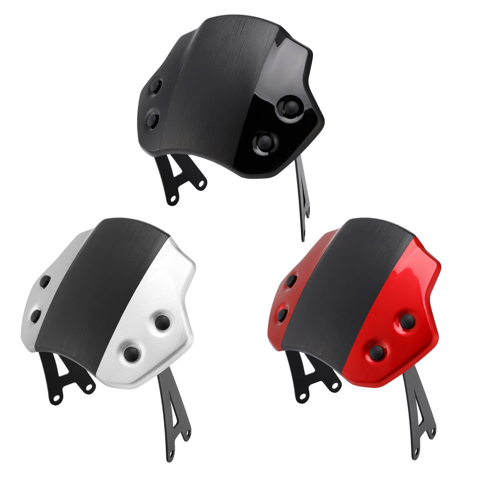 2024-2025 SCRAMBLER 400 X Motorrad Windschutzscheibe Windschutz