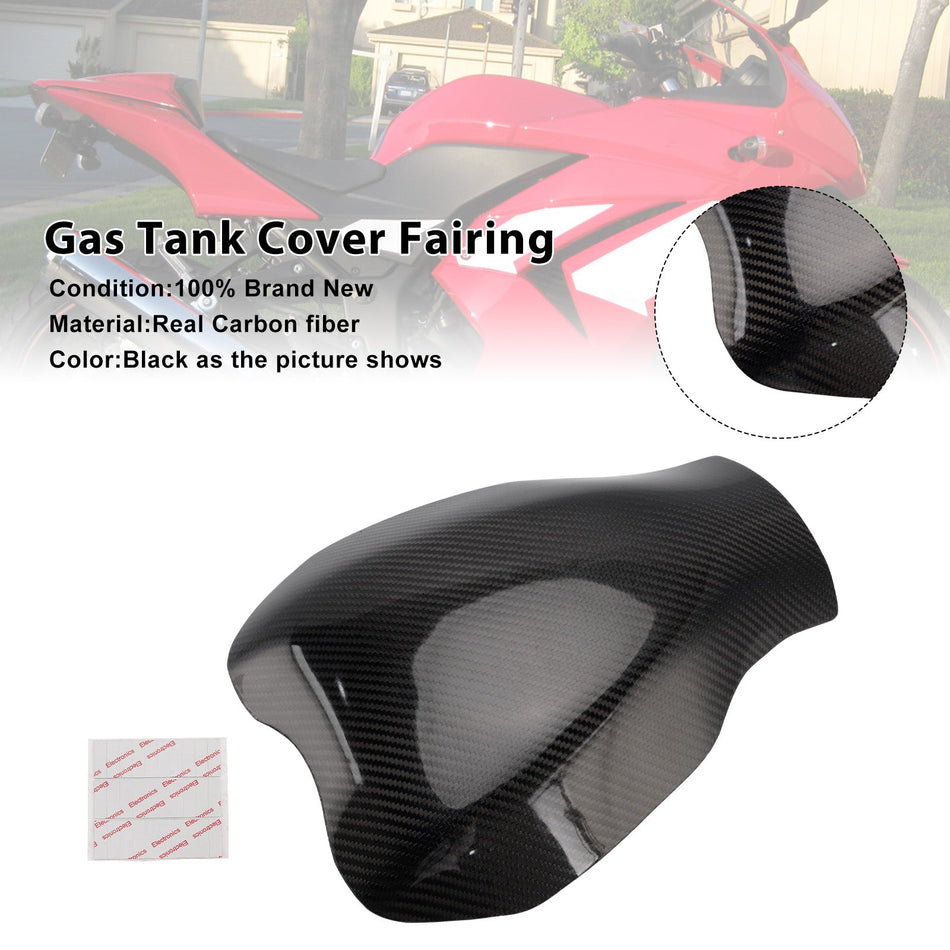 2008-2012 Kawasaki Ninja 250 EX250 Tankverkleidung aus Echtcarbon