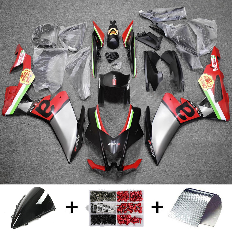 2016-2020 Aprilia RSV4 1000 Einspritzverkleidungssatz Karosserie aus Kunststoff