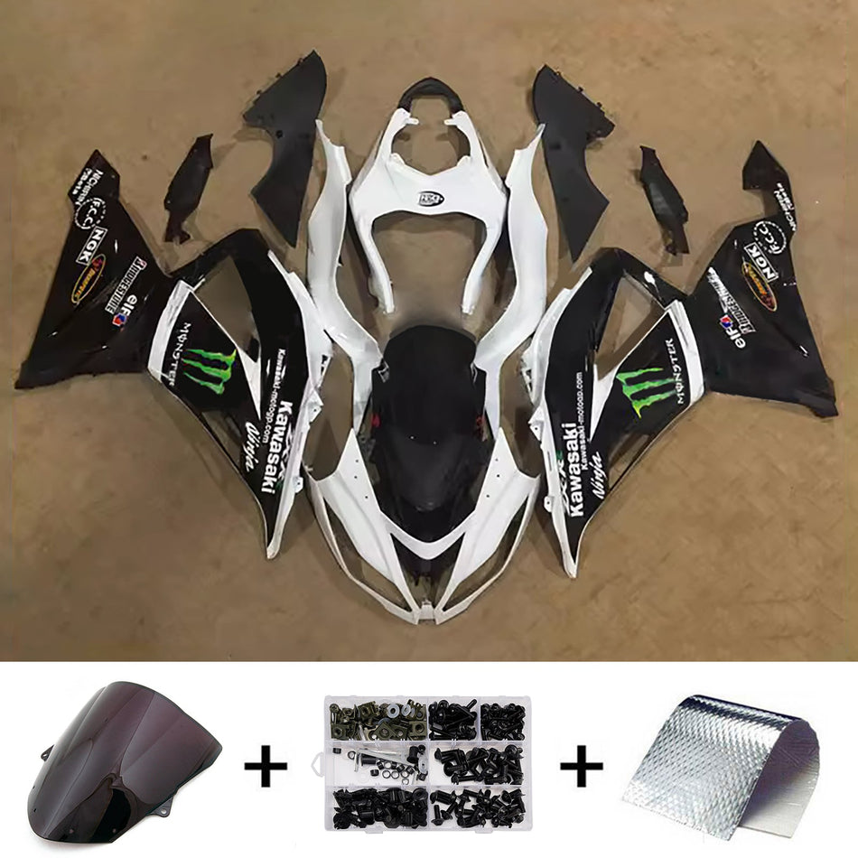 Verkleidungssatz aus ABS-Kunststoff, passend für Kawasaki ZX6R 636 (2013–2018)