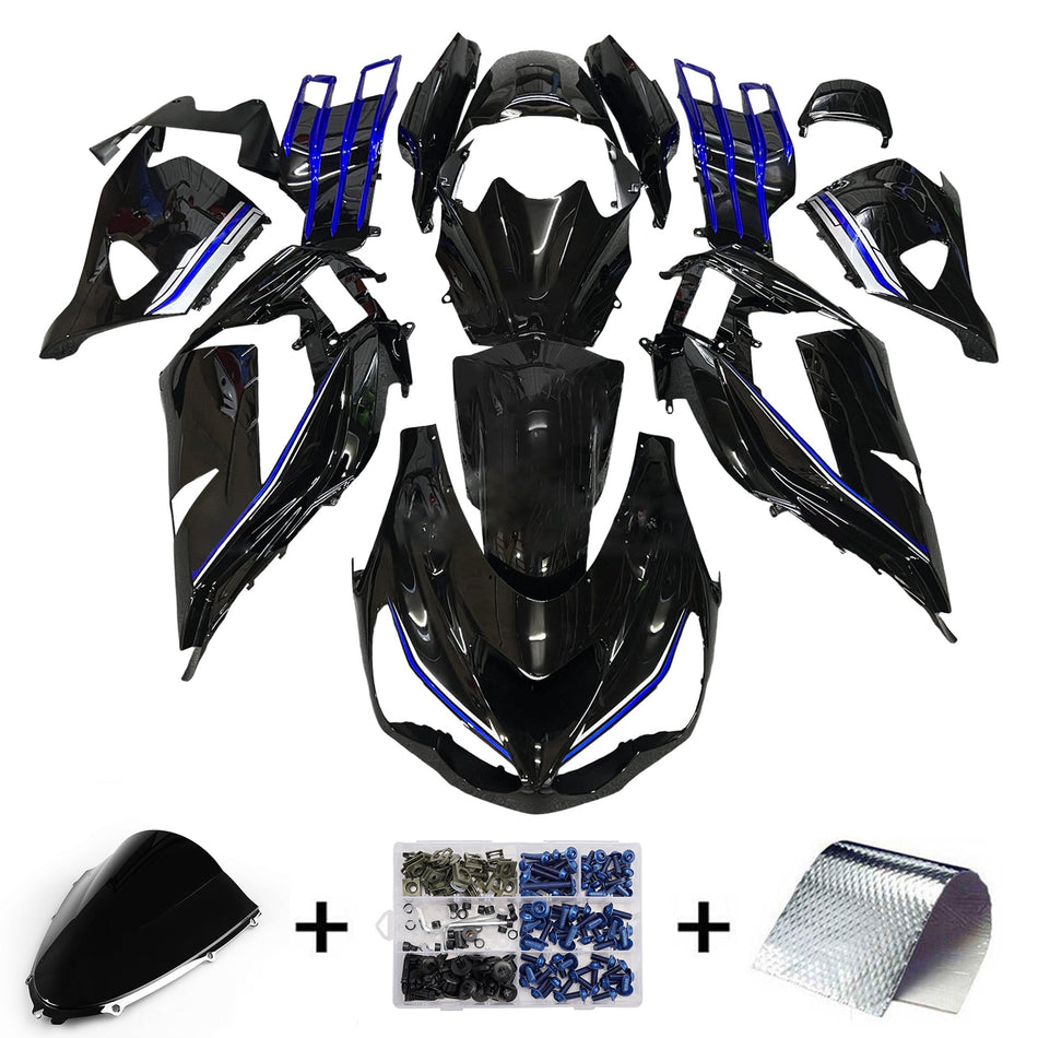 Injection Verkleidung Kit Karosserie fit Für Kawasaki ZX14R ZZR1400 2012-2025