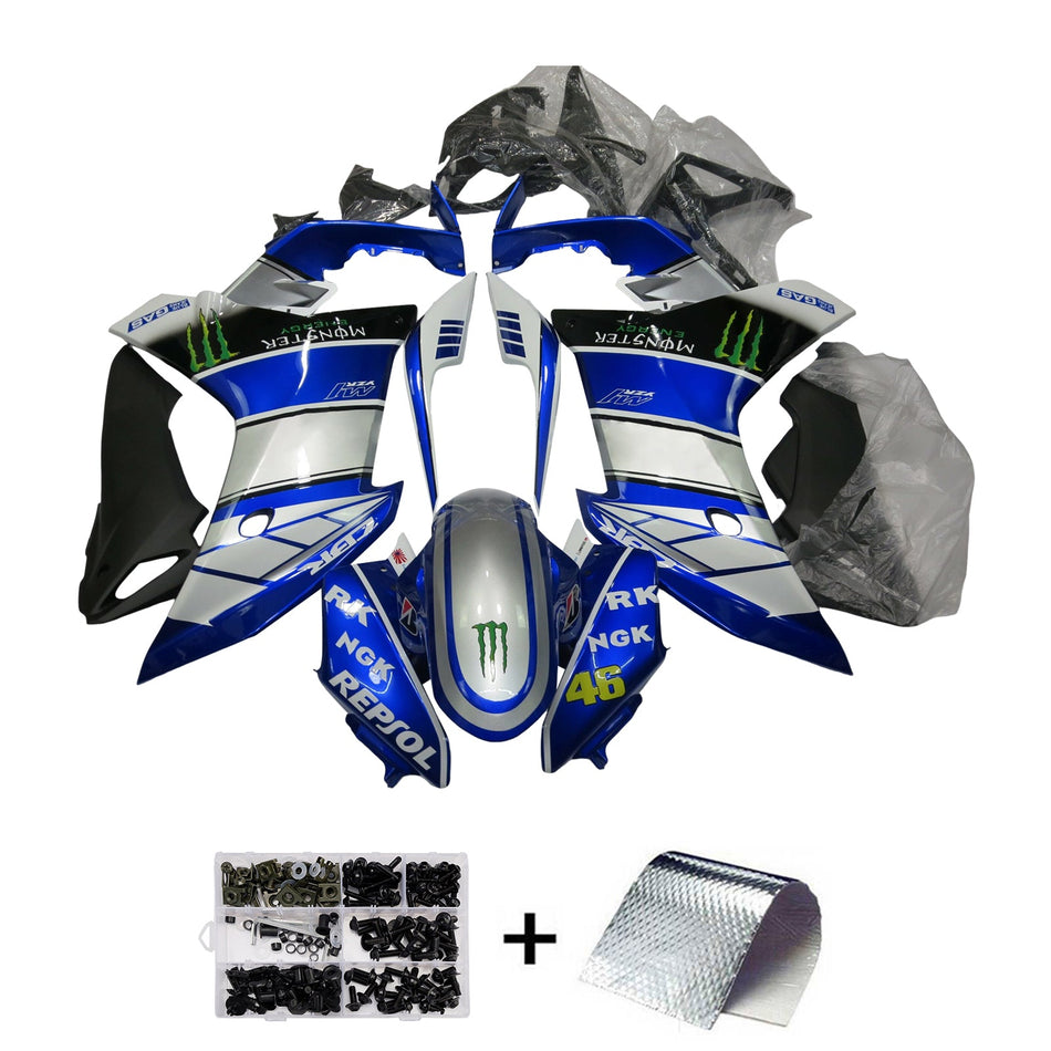 Injection Verkleidung Kit Karosserie Kunststoff ABS Für Honda CBR600F 2011-2013
