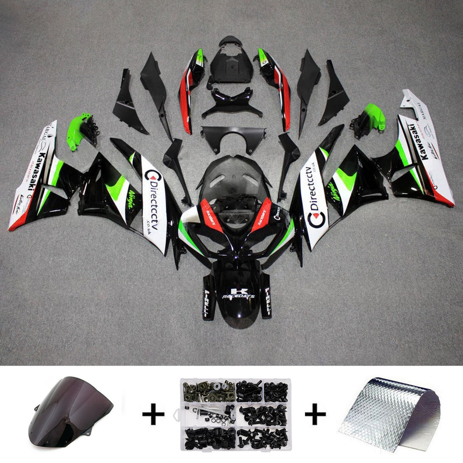 Verkleidungssatz aus ABS-Kunststoff, passend für Kawasaki ZX6R 636 2009-2012